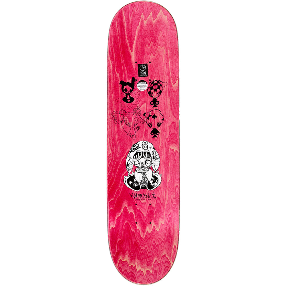 Polar Skate Co Jamie Platt Casino Skateboard Deck 8.25"