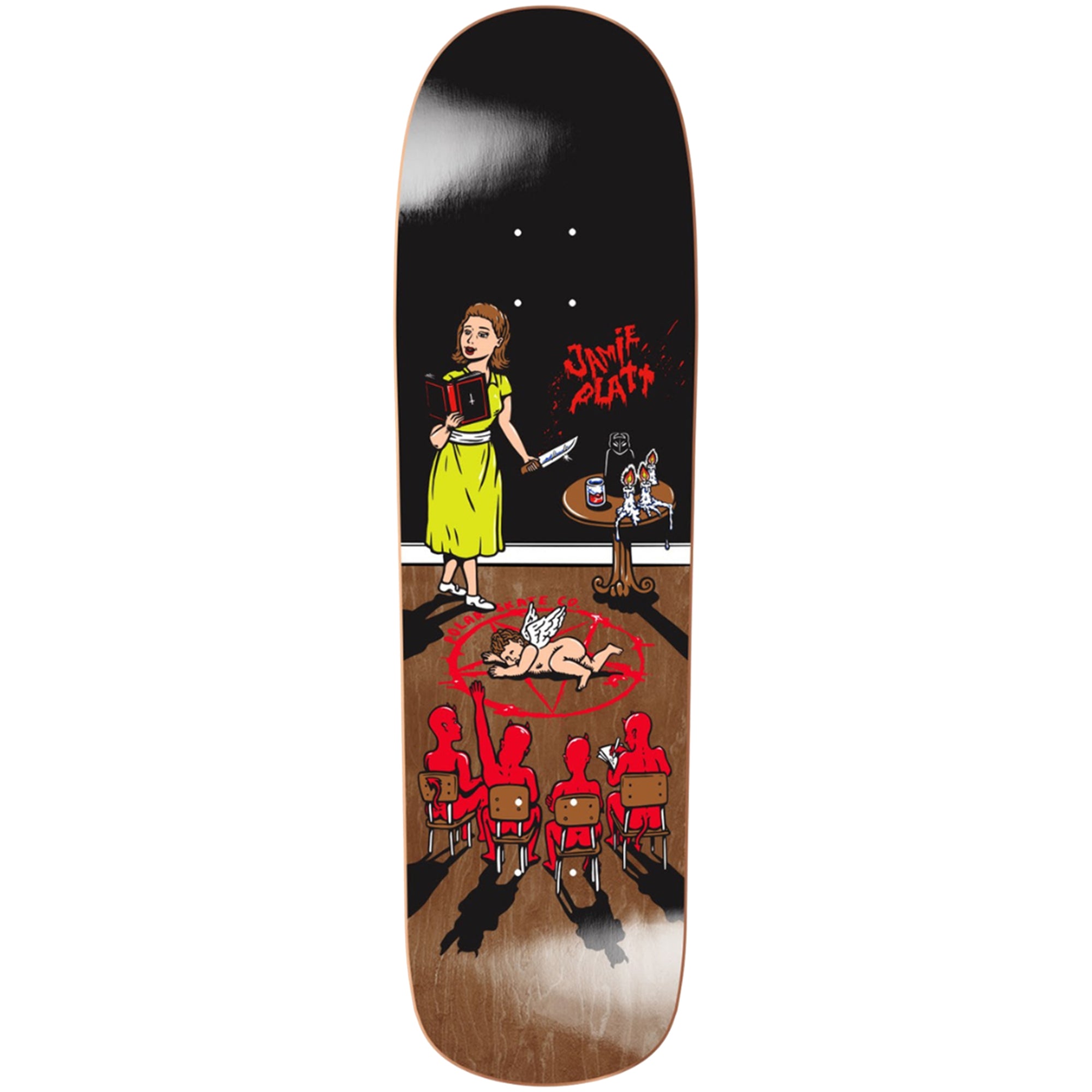 Polar Skate Co Jamie Platt Sacrifice P8 Skateboard Deck 8.8"
