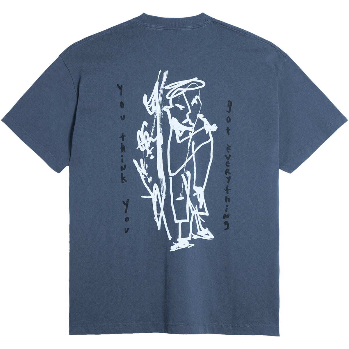 Polar Skate Co Got Everything Tee Grey Blue