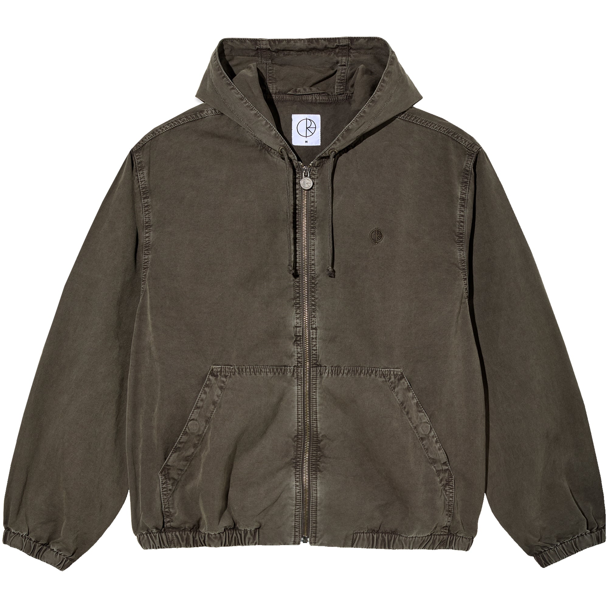 Polar Skate Co Hooded Nick Jacket Washed Grey