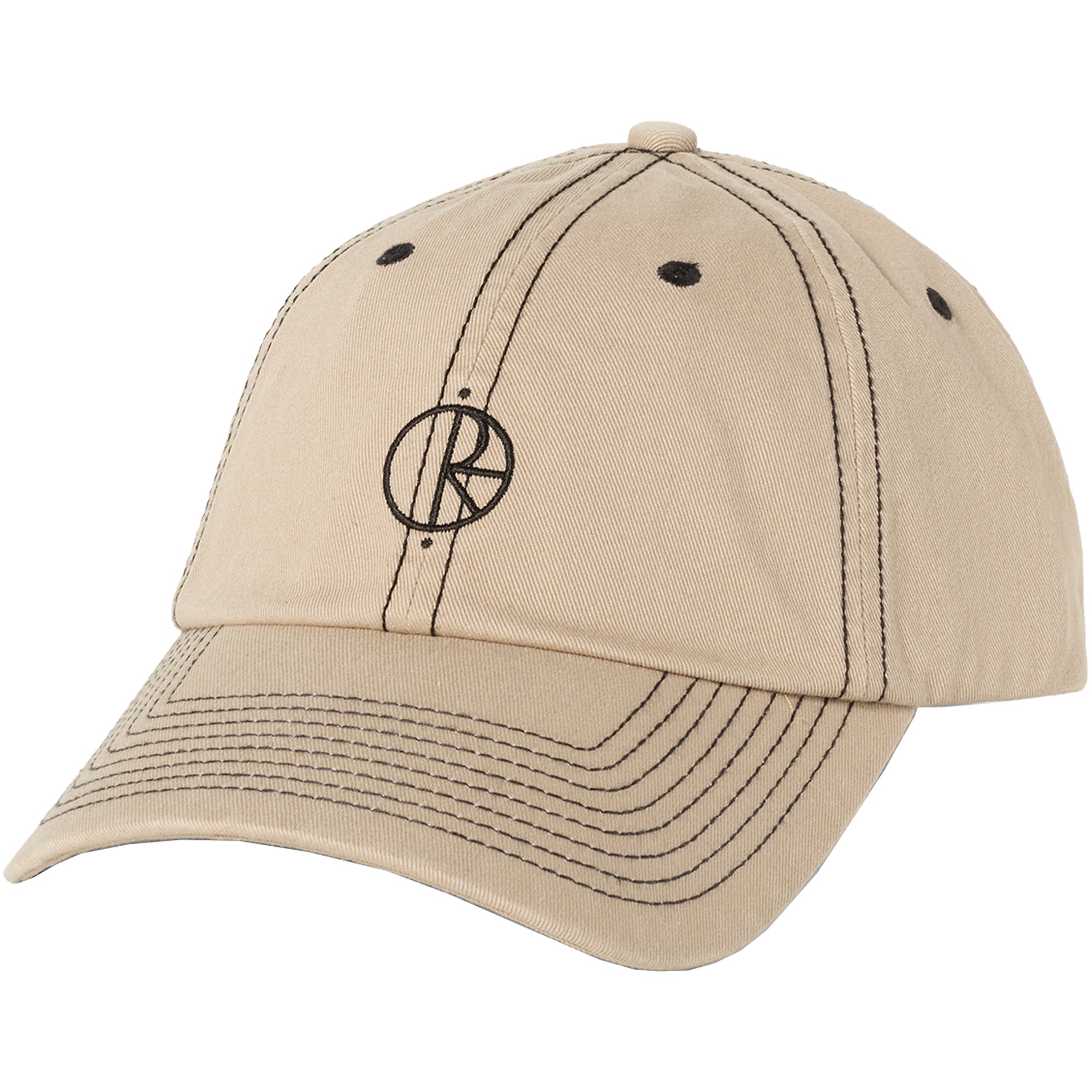 Polar Skate Co Contrast Sai Cap Washed Taupe