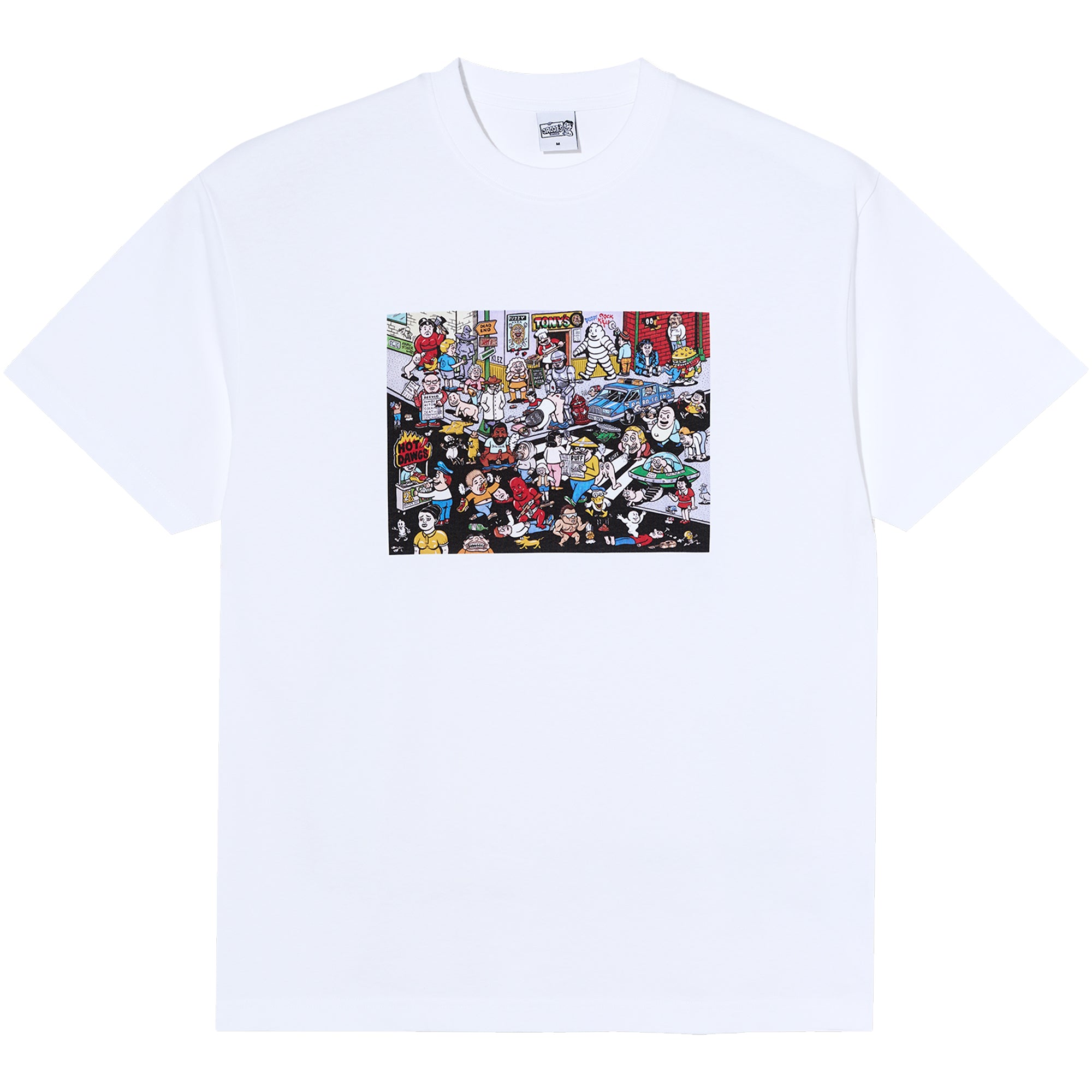 Polar Skate Co Street Corner Tee White