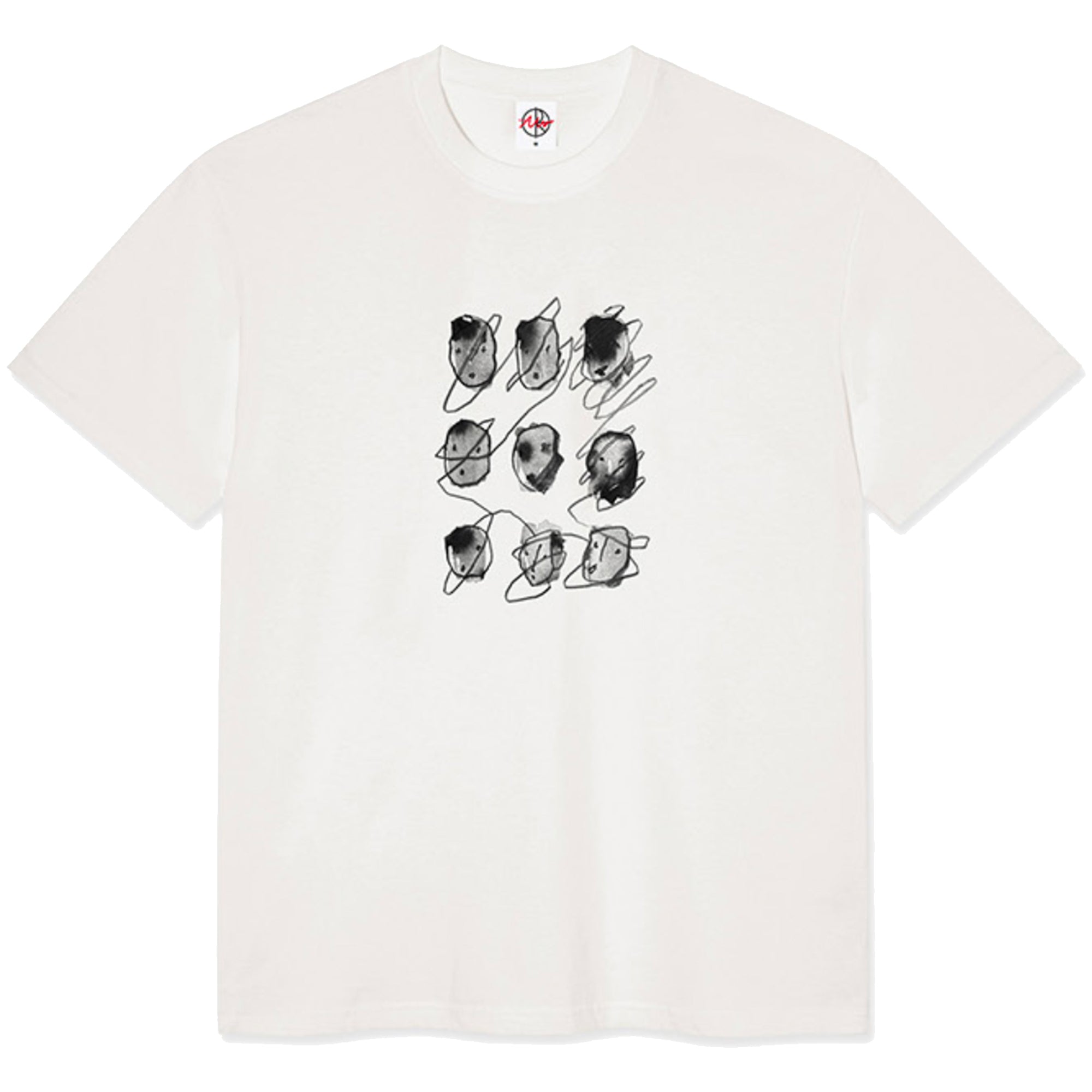Polar Skate Co Sequence Tee Cloud White
