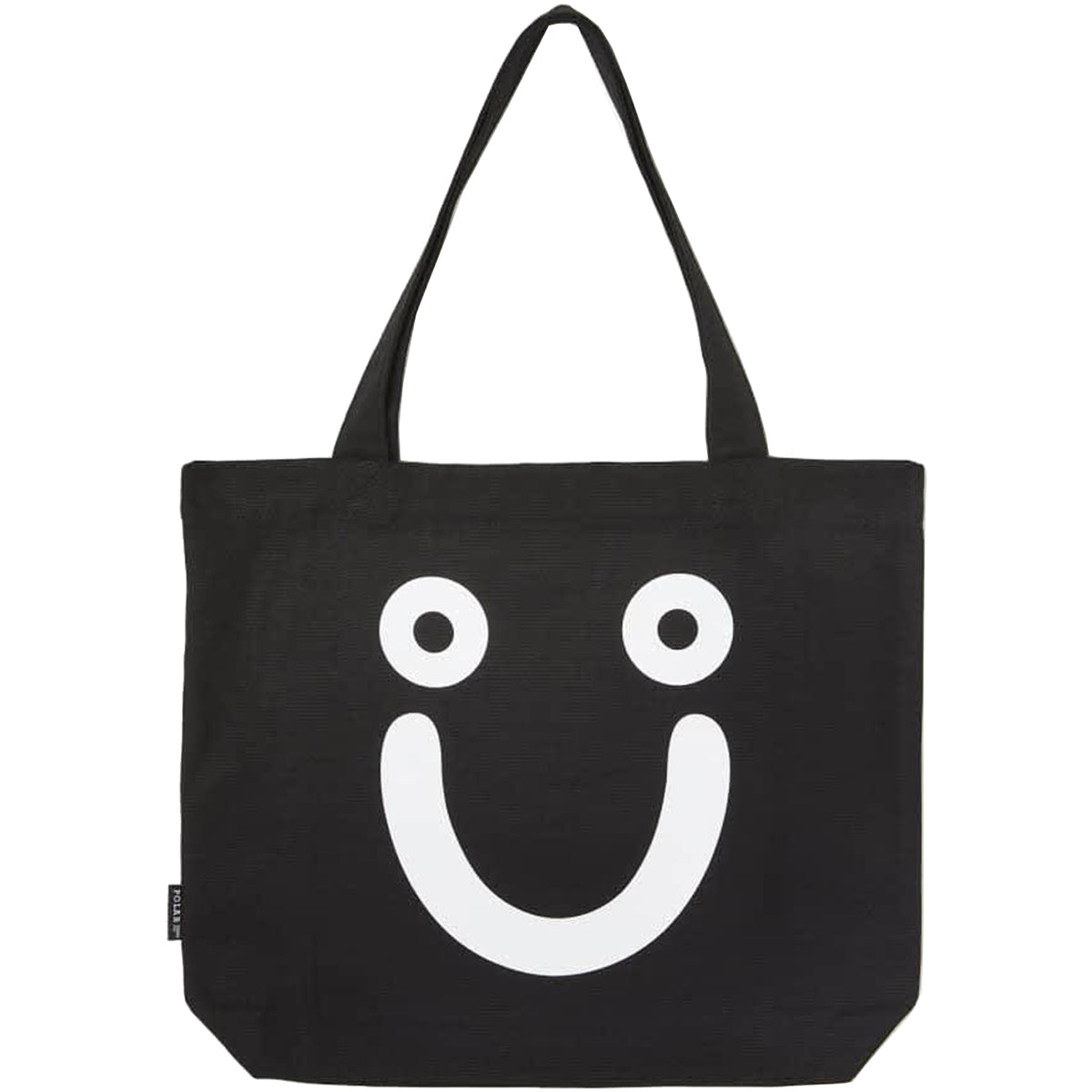 Polar Skate Co Happy Sad Tote Bag Black