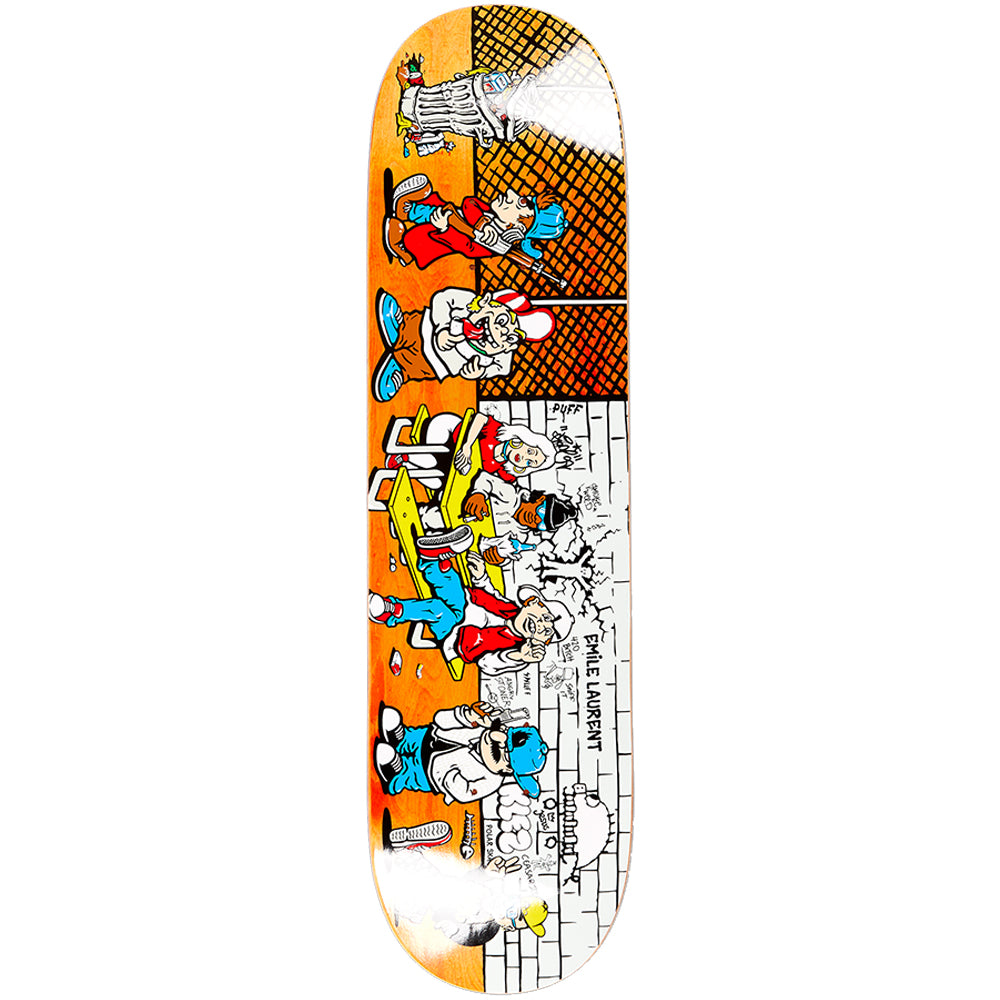 Polar Skate Co Emile Laurent High School Skateboard Deck 8.38"