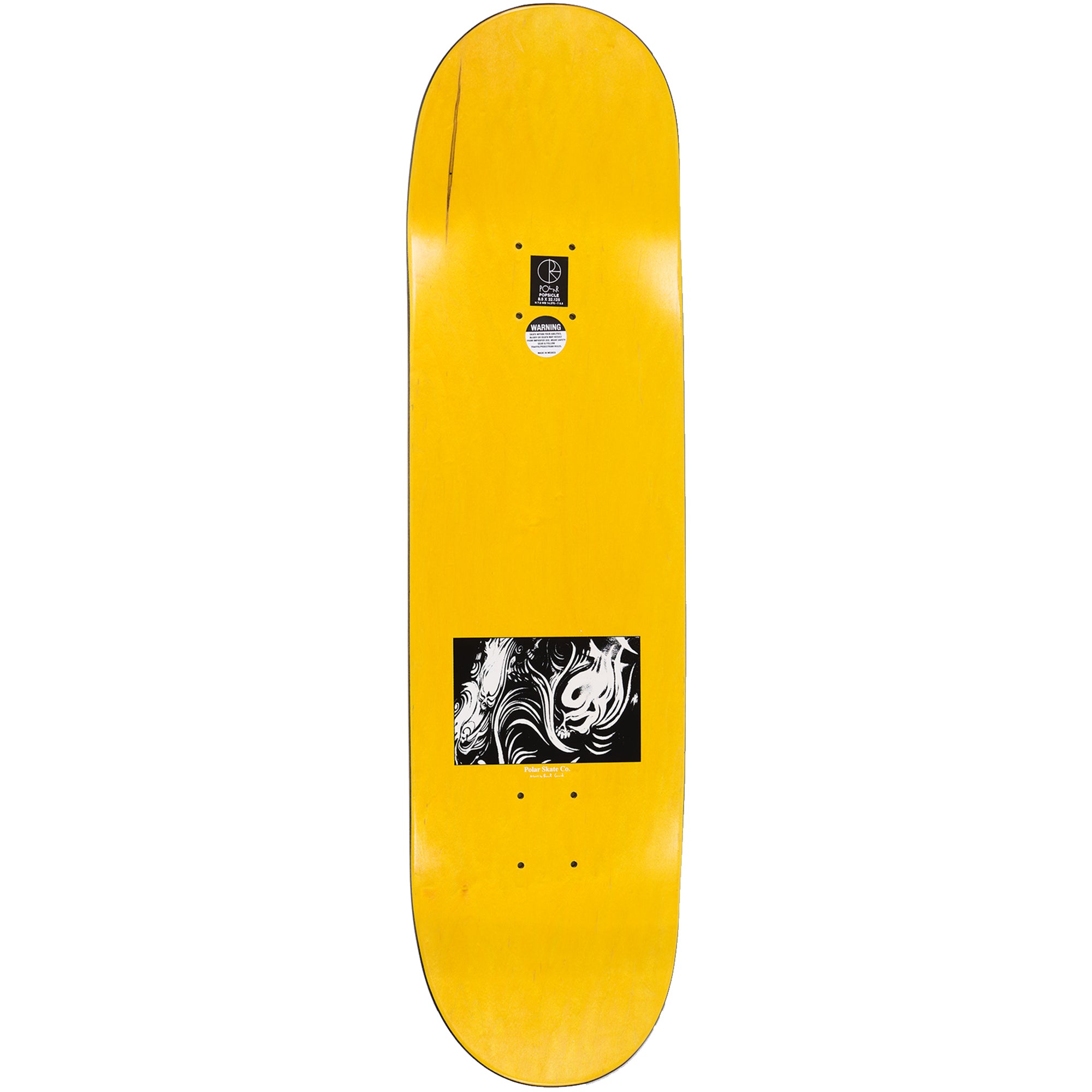 Polar Skate Co Paul Grund Skulls Skateboard Deck 8.5"