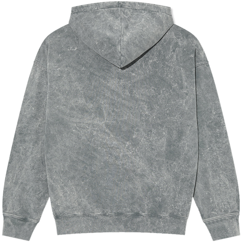 Polar Skate Co Acid Frank Surf Logo Hoodie Grey