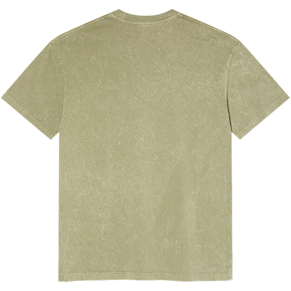 Polar Skate Co Surf Logo Acid Tee Light Green