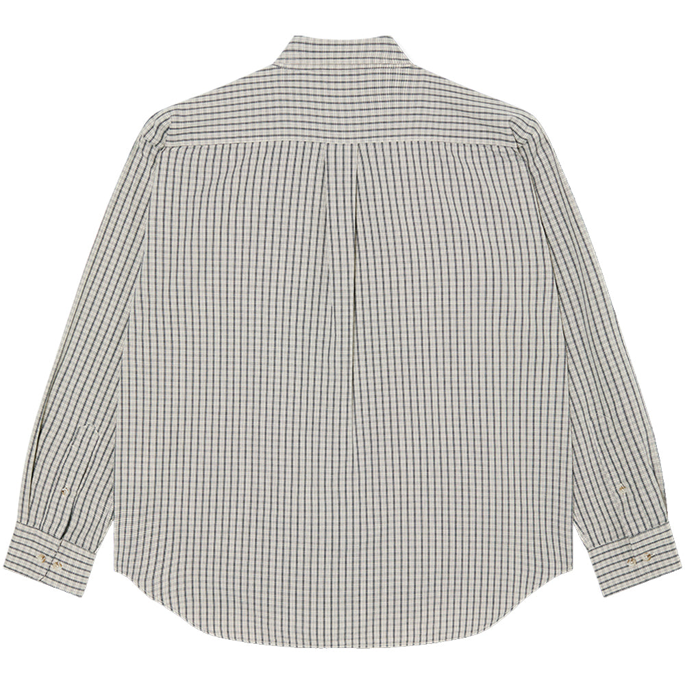 Polar Skate Co Ben LS Shirt Ivory Check
