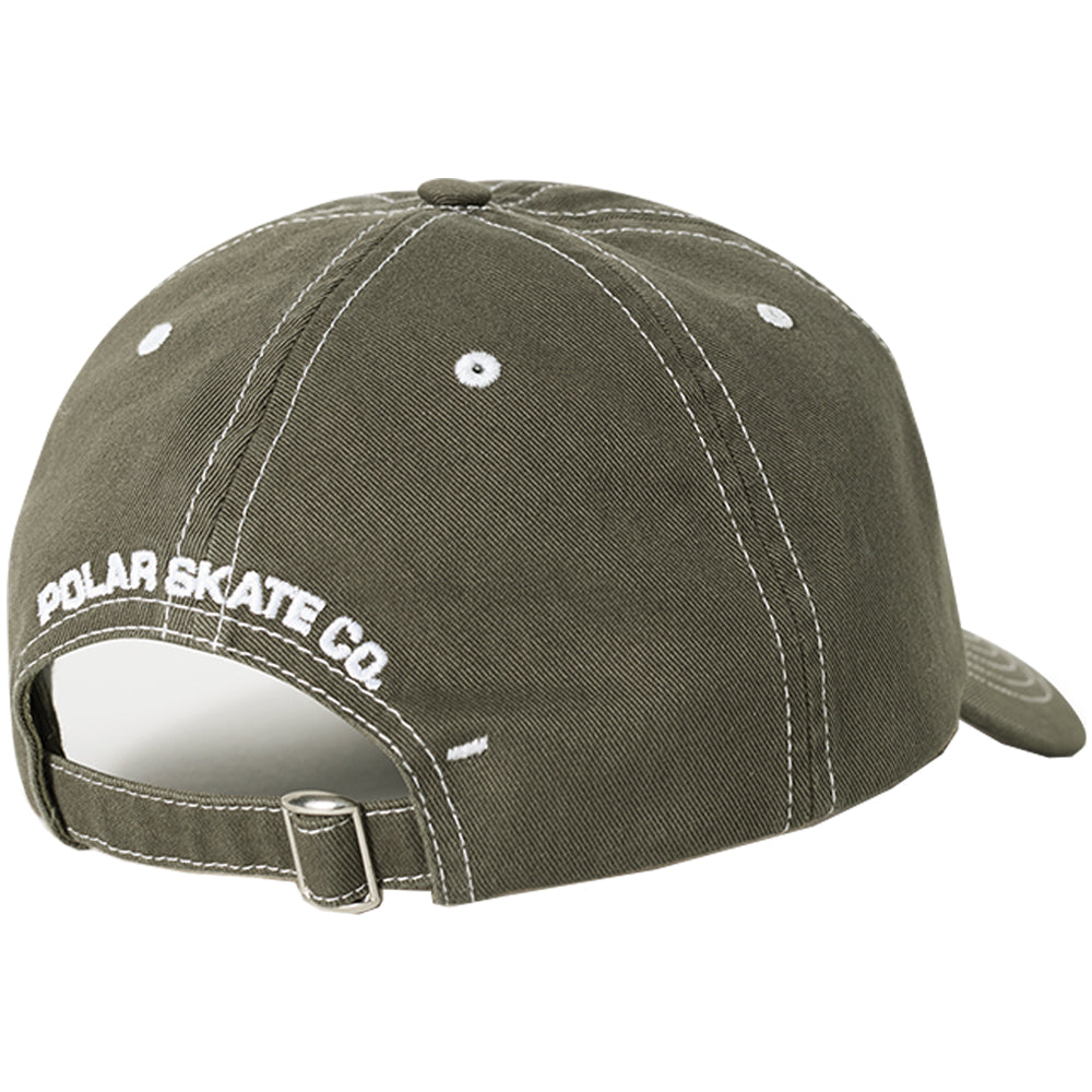Polar Skate Co Contrast Sai Cap Olive