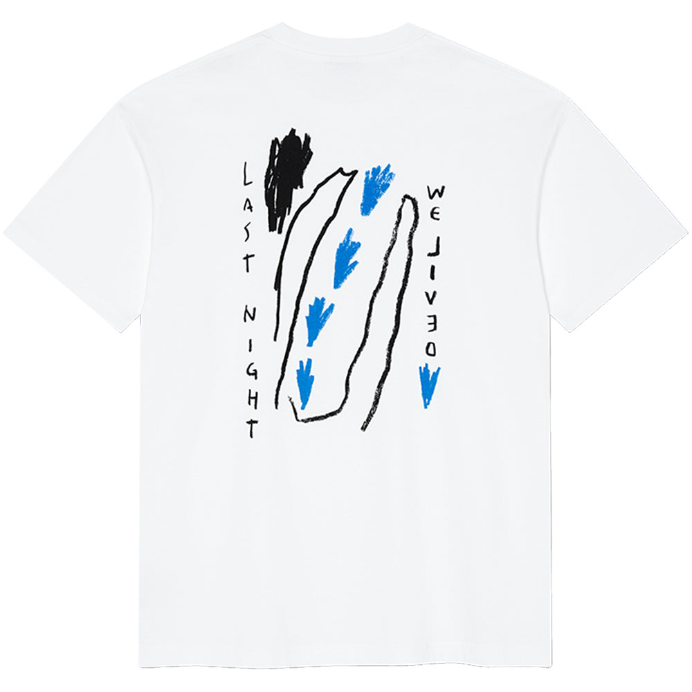 Polar Skate Co Last Night Tee White