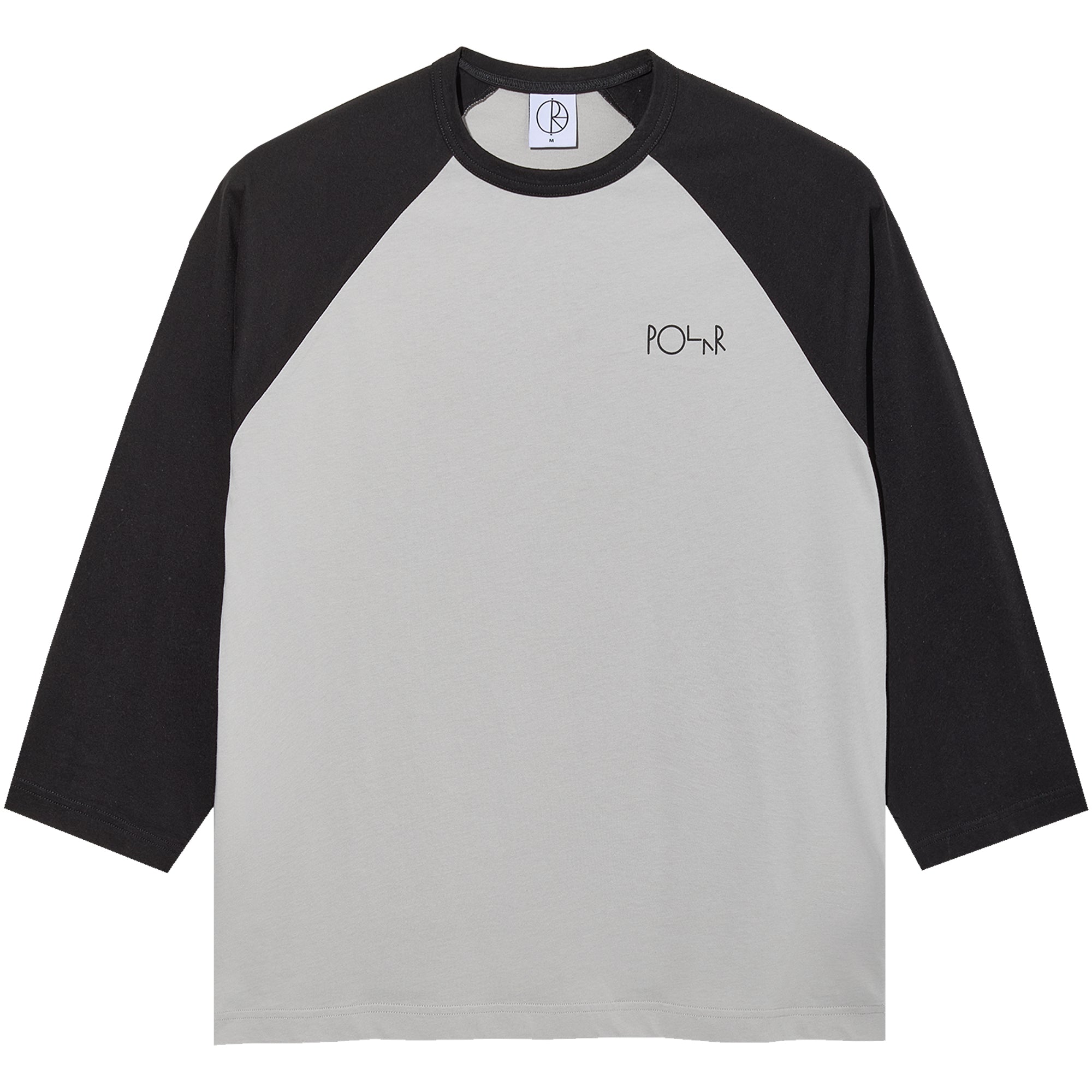 Polar Skate Co 3/4 Sleeve Tee Black/Silver