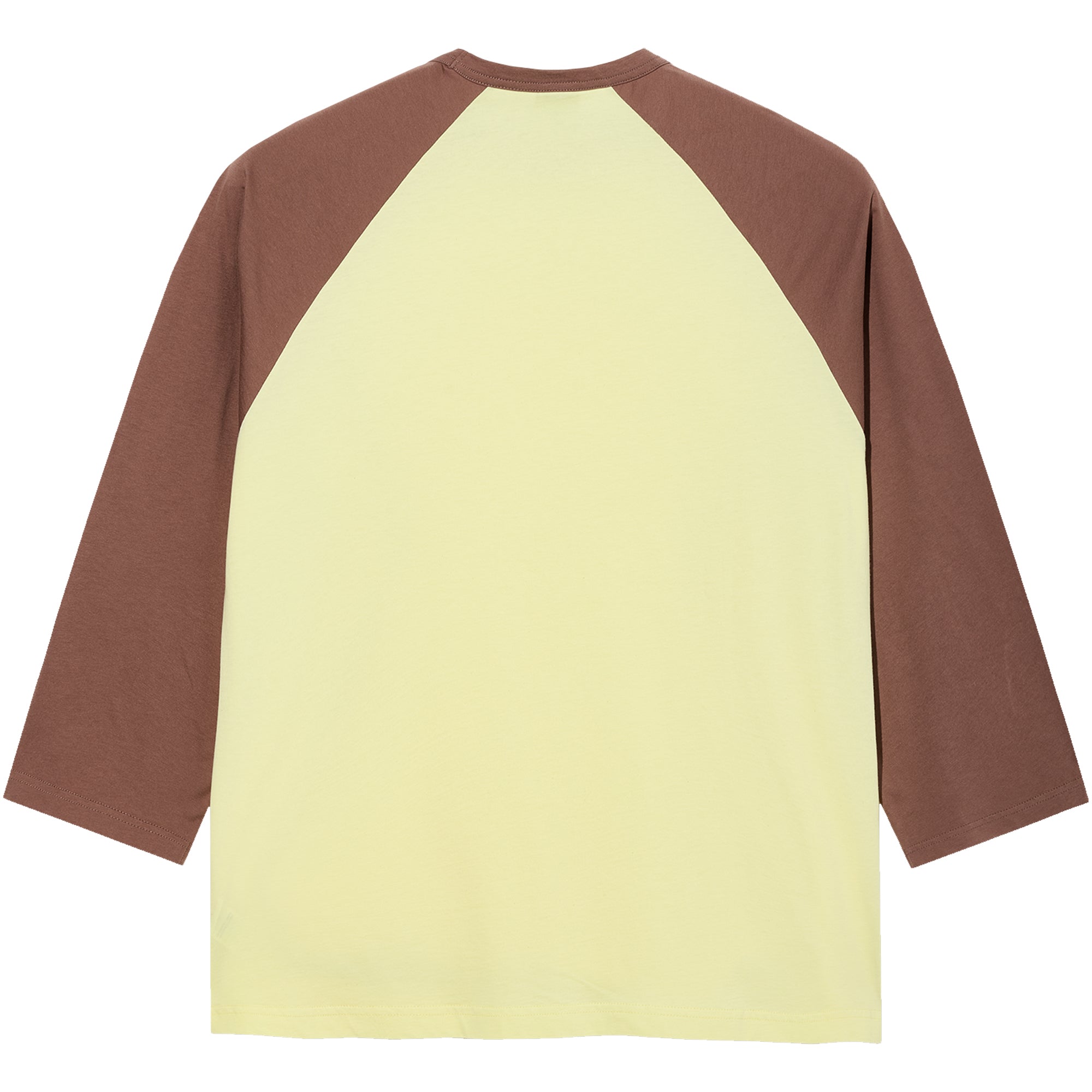 Polar Skate Co 3/4 Sleeve Tee Cinnamon/Light Yellow