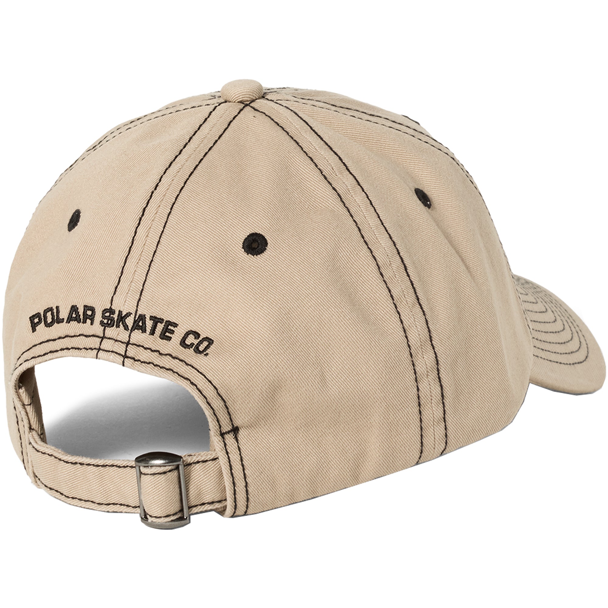 Polar Skate Co Contrast Sai Cap Washed Taupe