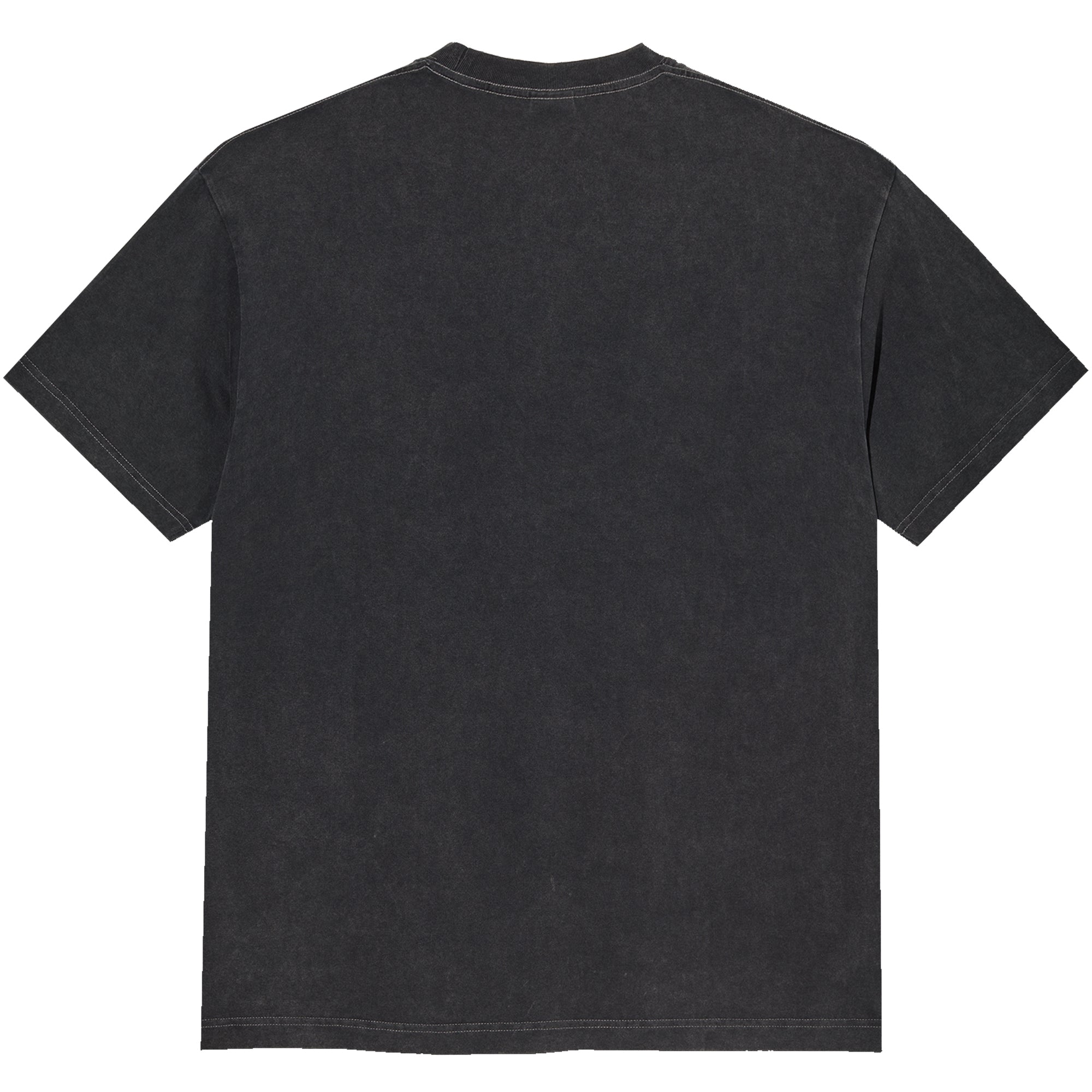 Polar Skate Co Metal Logo Tee Silver Black