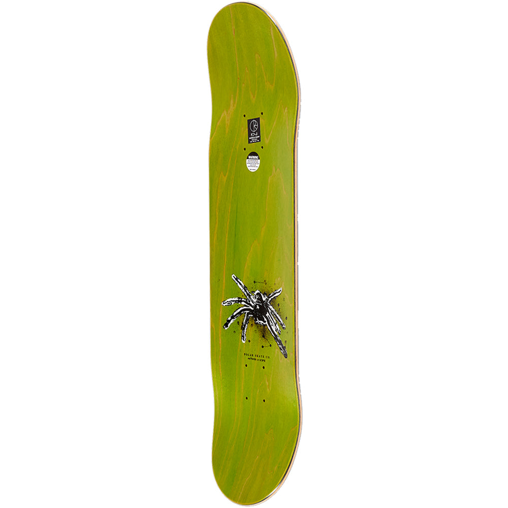 Polar Skate Co David Stenström Spider Skateboard Deck 8" Short