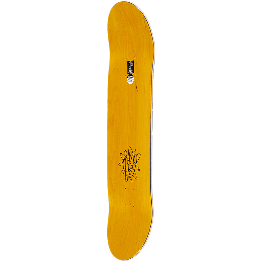 Polar Skate Co Roman Gonzalez Stay In Motion Blue Skateboard Deck 8.125"