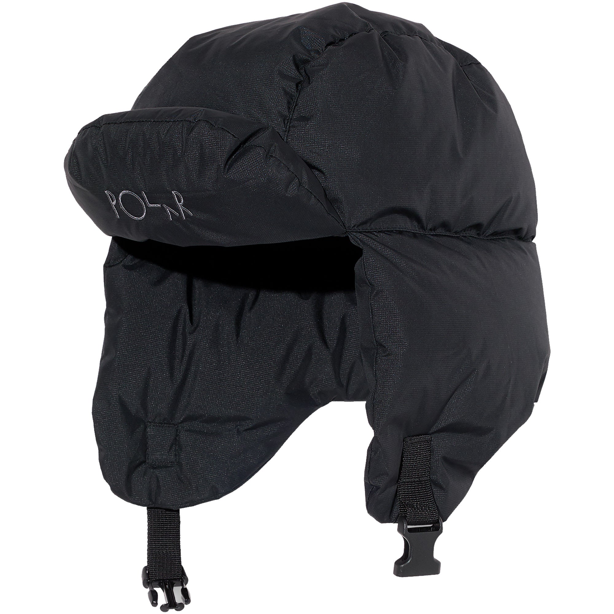 Polar Skate Co Ailu Puffer Hat Black