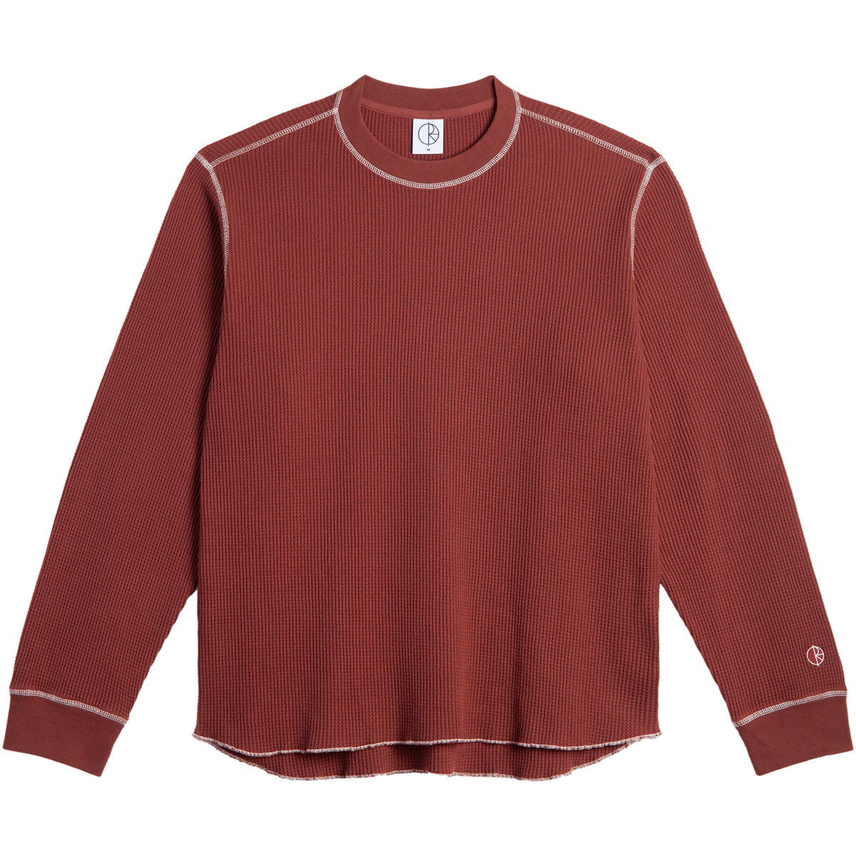 Polar Skate Co Dylan LS Tee Wine/White