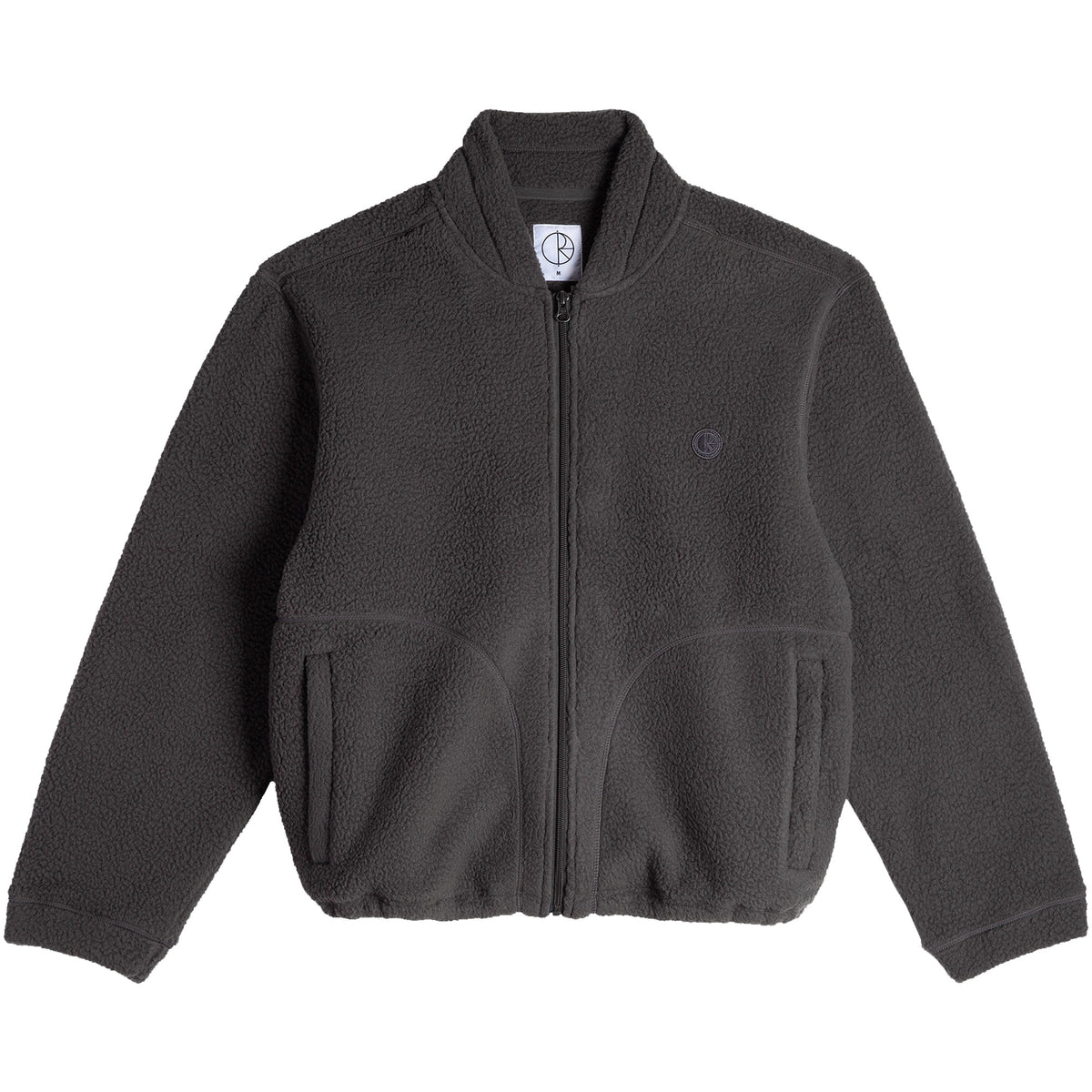 Polar Skate Co Roman Fleece Jacket Dirty Black