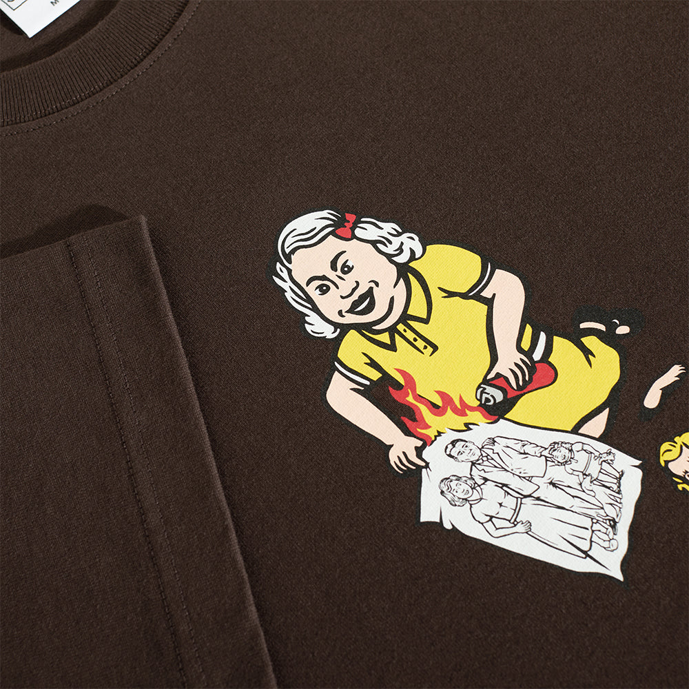 Polar Skate Co Family Affair Tee Chocolate