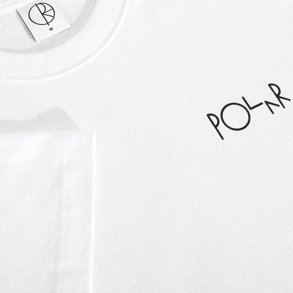 Polar Skate Co No Comply Tee White