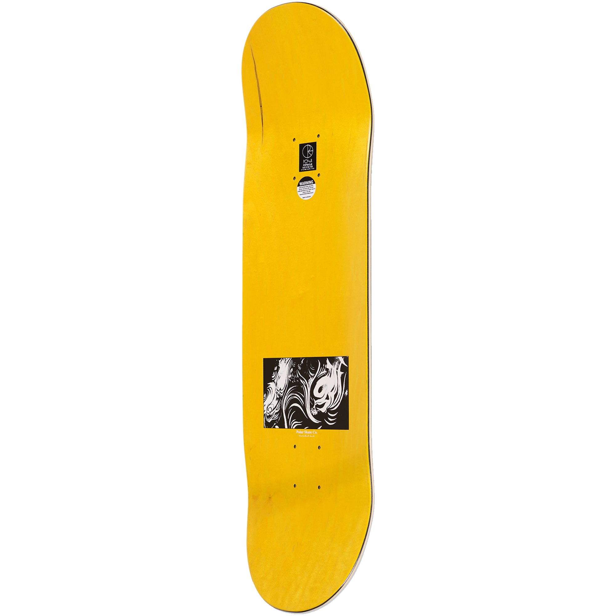 Polar Skate Co Paul Grund Skulls Skateboard Deck 8.5"
