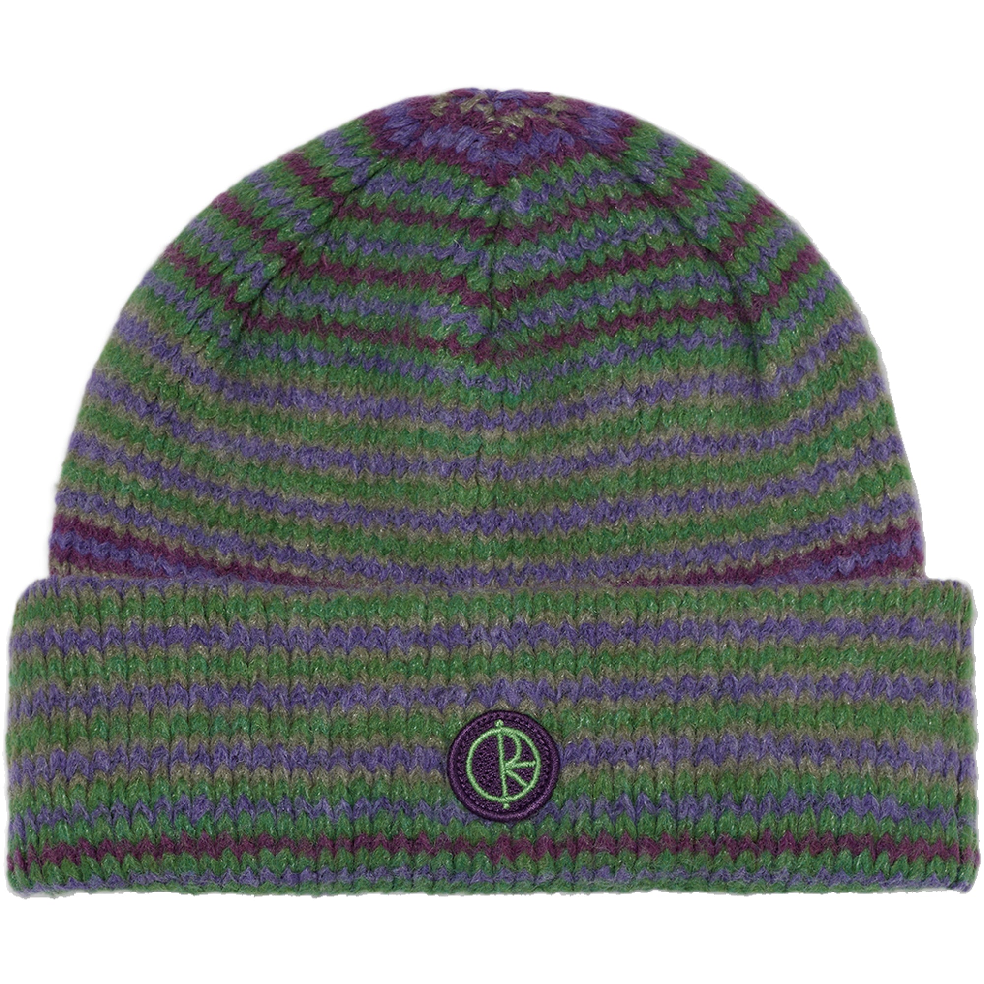 Polar Skate Co George Beanie Purple/Green
