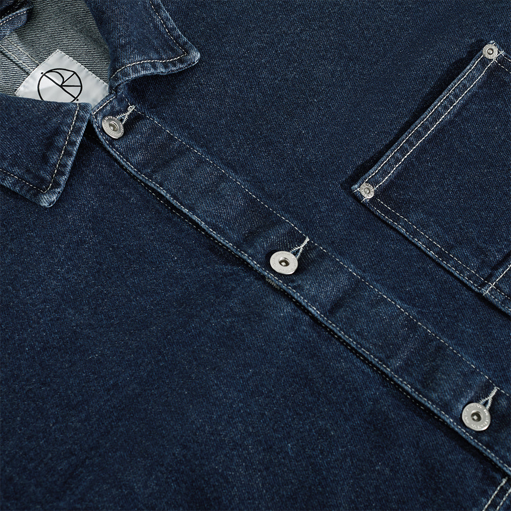 Polar Skate Co Ezra Jacket Denim Indigo