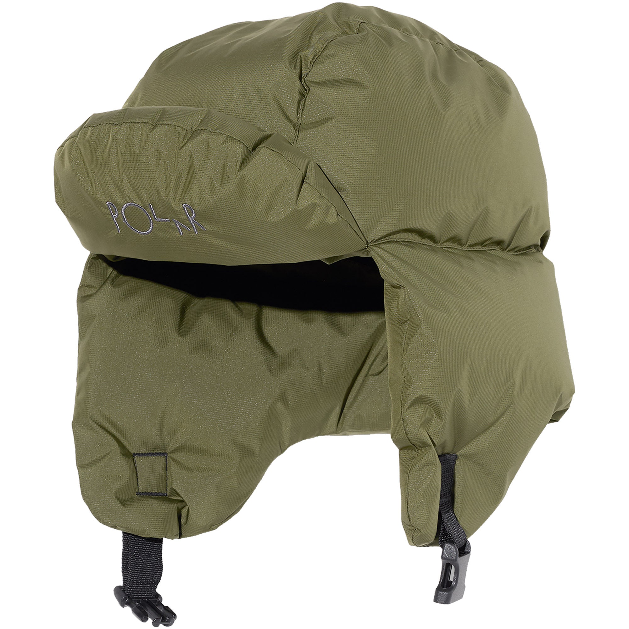 Polar Skate Co Ailu Puffer Hat Army Green