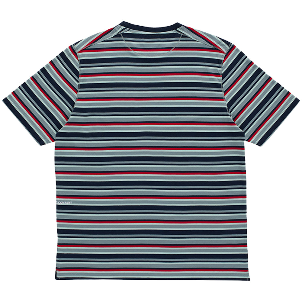 Pop Trading Company Striped Pocket T Shirt Multicolour