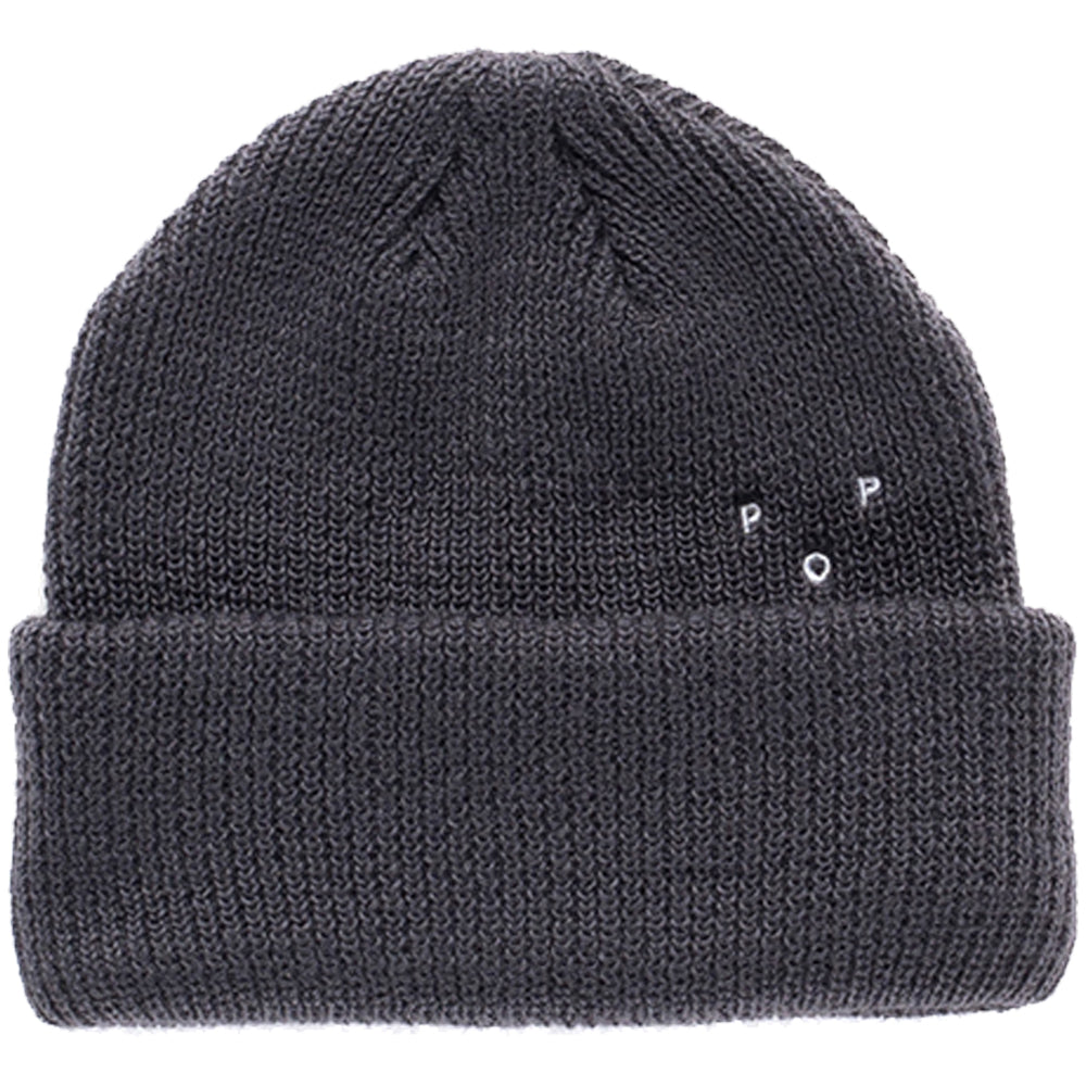 Pop Trading Company Basic Beanie Charcoal