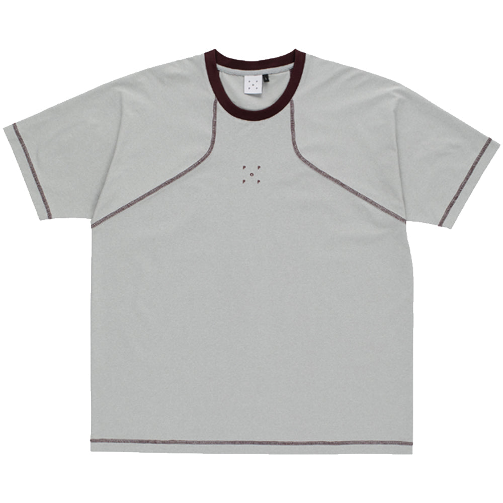 Pop Trading Company Sports T Shirt Quarry/Fudge
