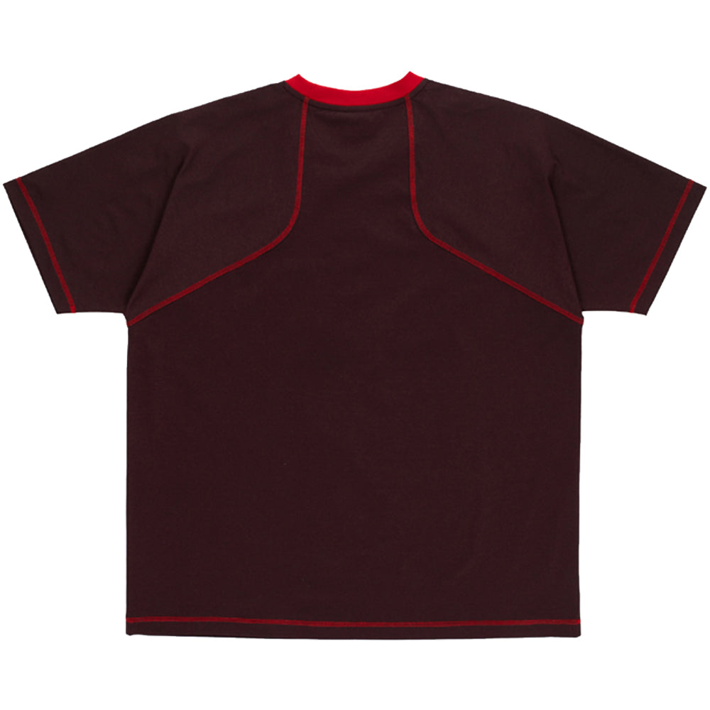 Pop Trading Company Sports T Shirt Fudge/Goji Berry