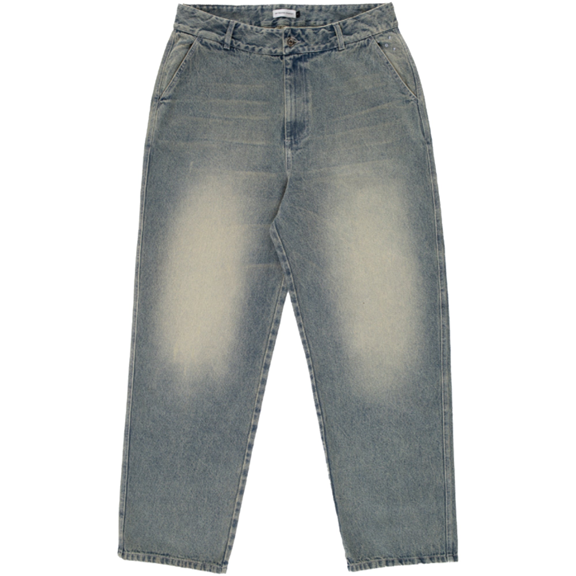 Pop Trading Company Beattie Denim Pants Washed Denim