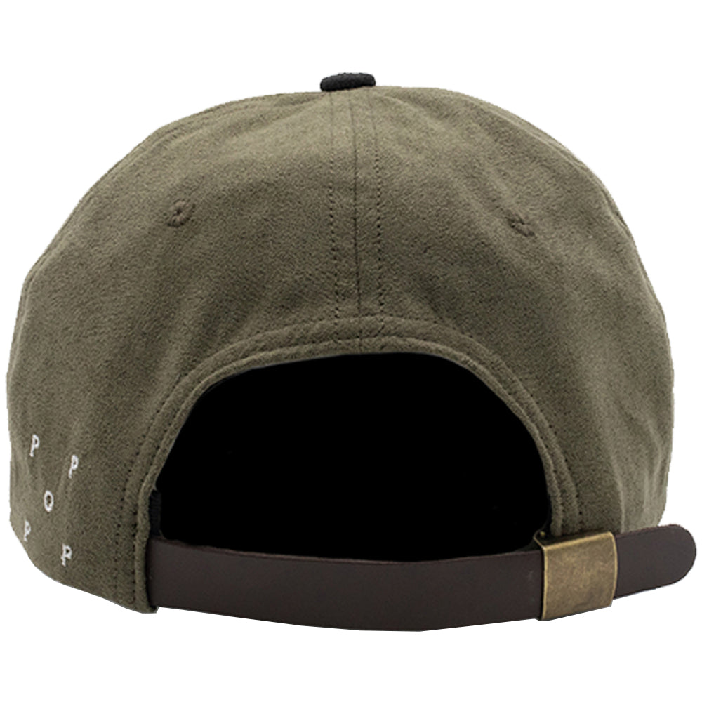 Pop Trading Company O Sixpanel Hat Olive/Black