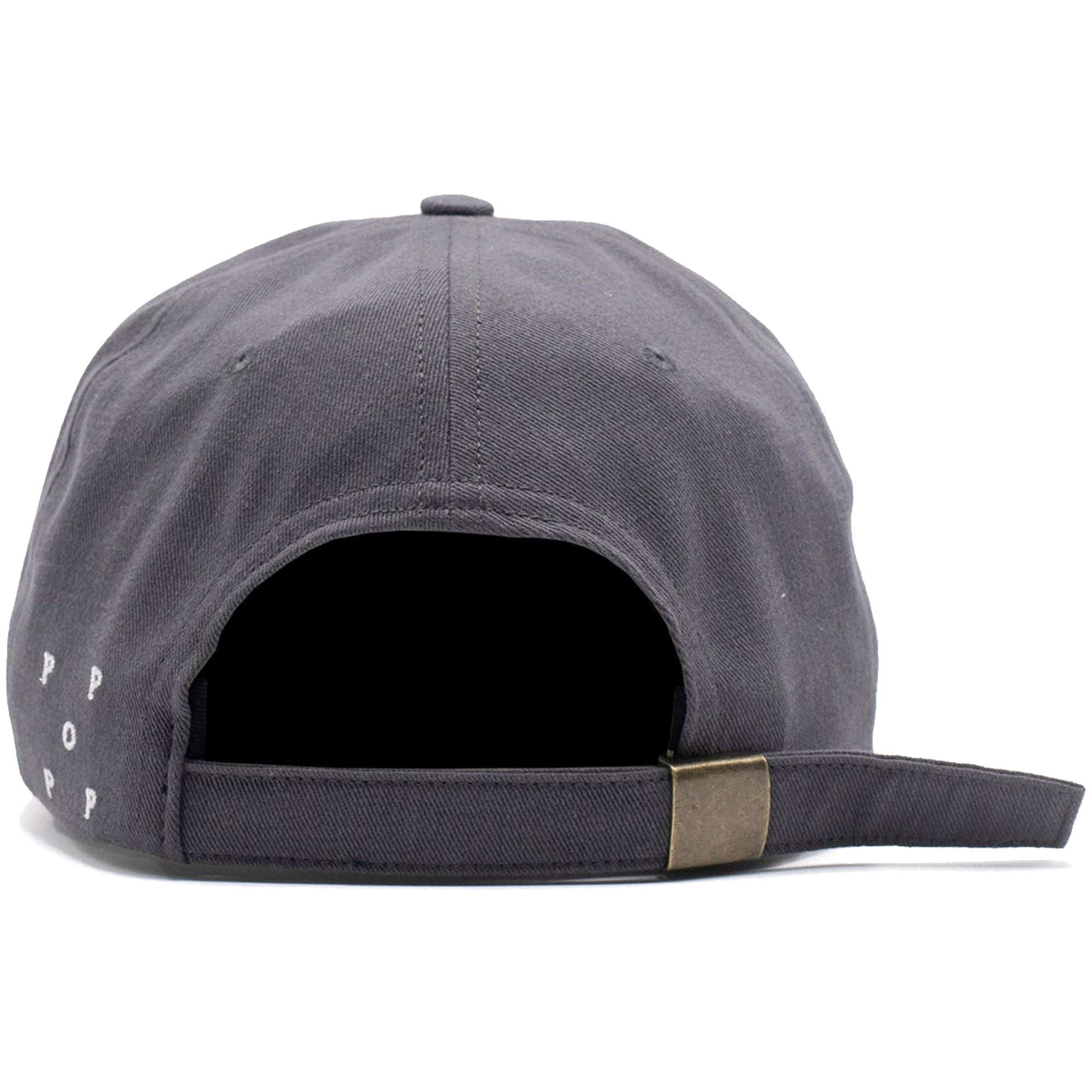 POP Trading Company O Sixpanel Hat Charcoal