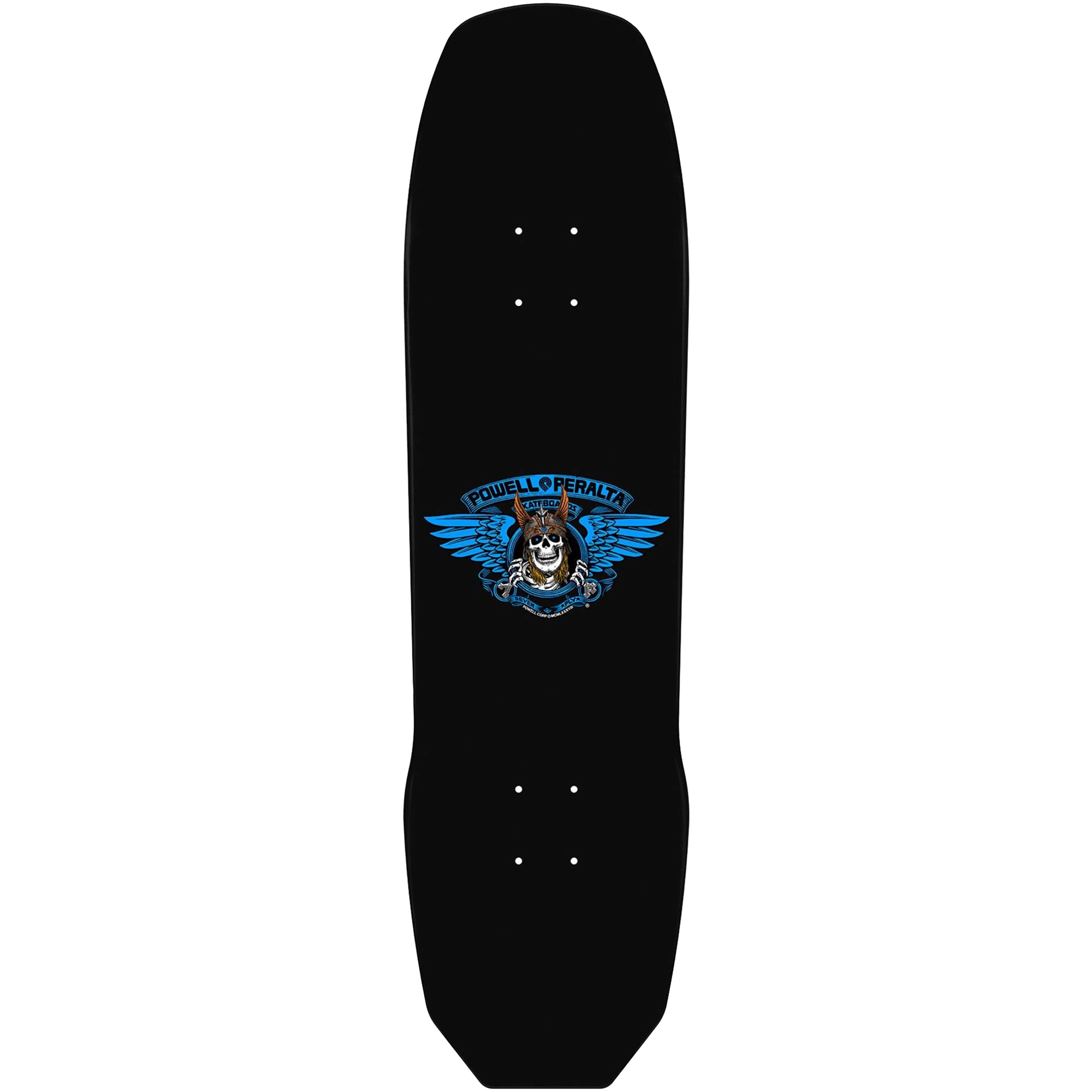 Powell Peralta Andy Anderson Heron Skull Blue Foil Skateboard Deck 8.45"