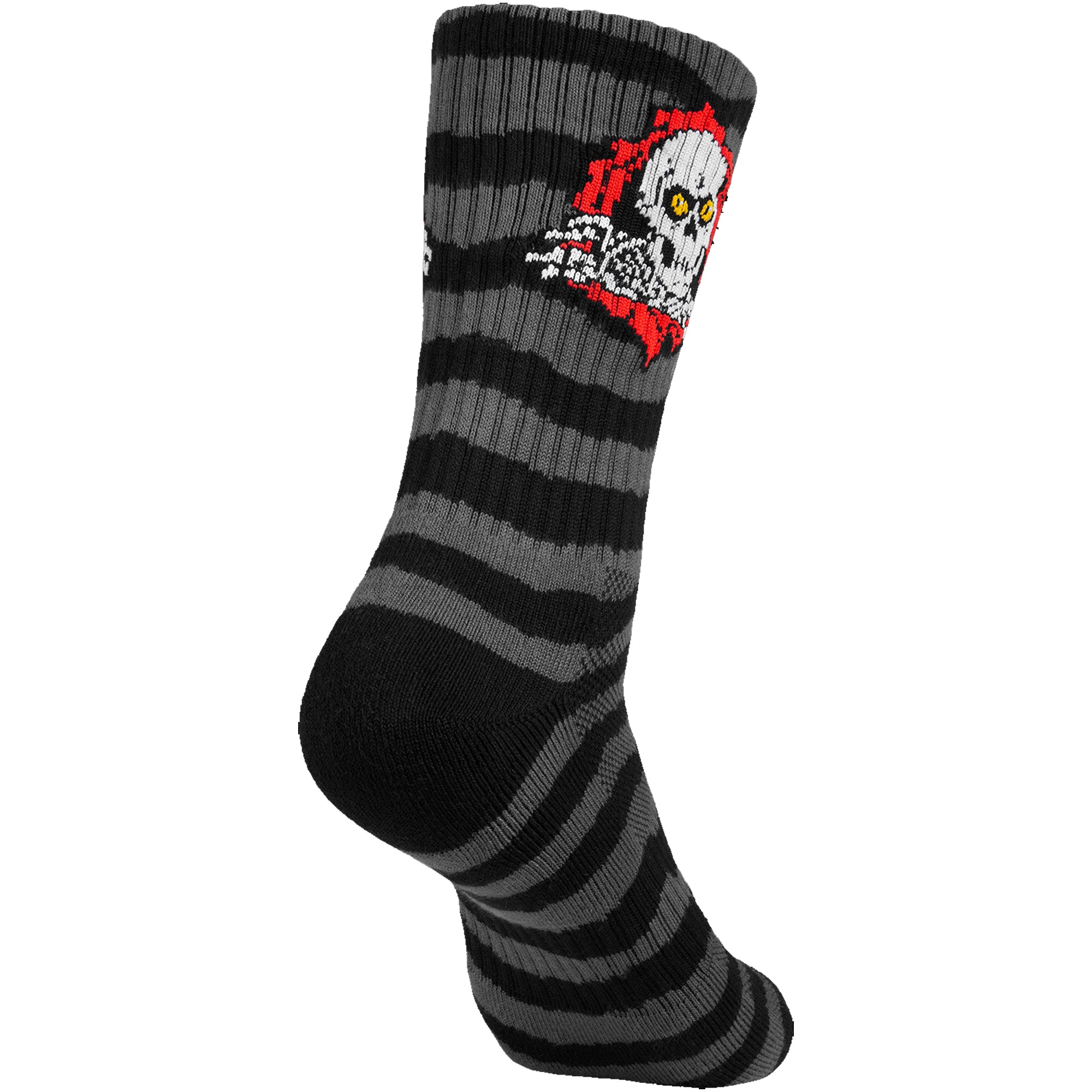 Powell Peralta Ripper Stripes Socks Charcoal/Black