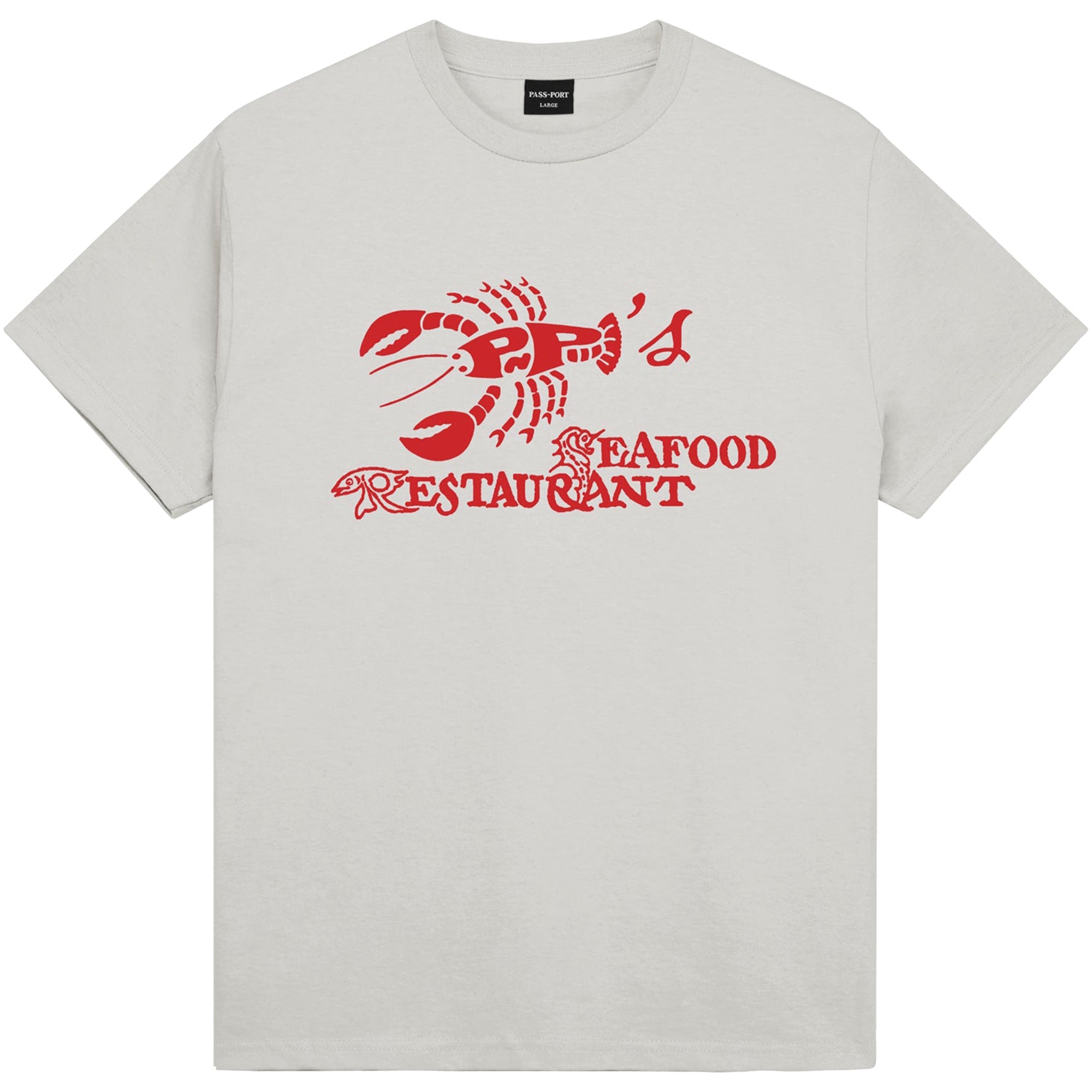 Pass~Port Seafood Staff Tee Oyster