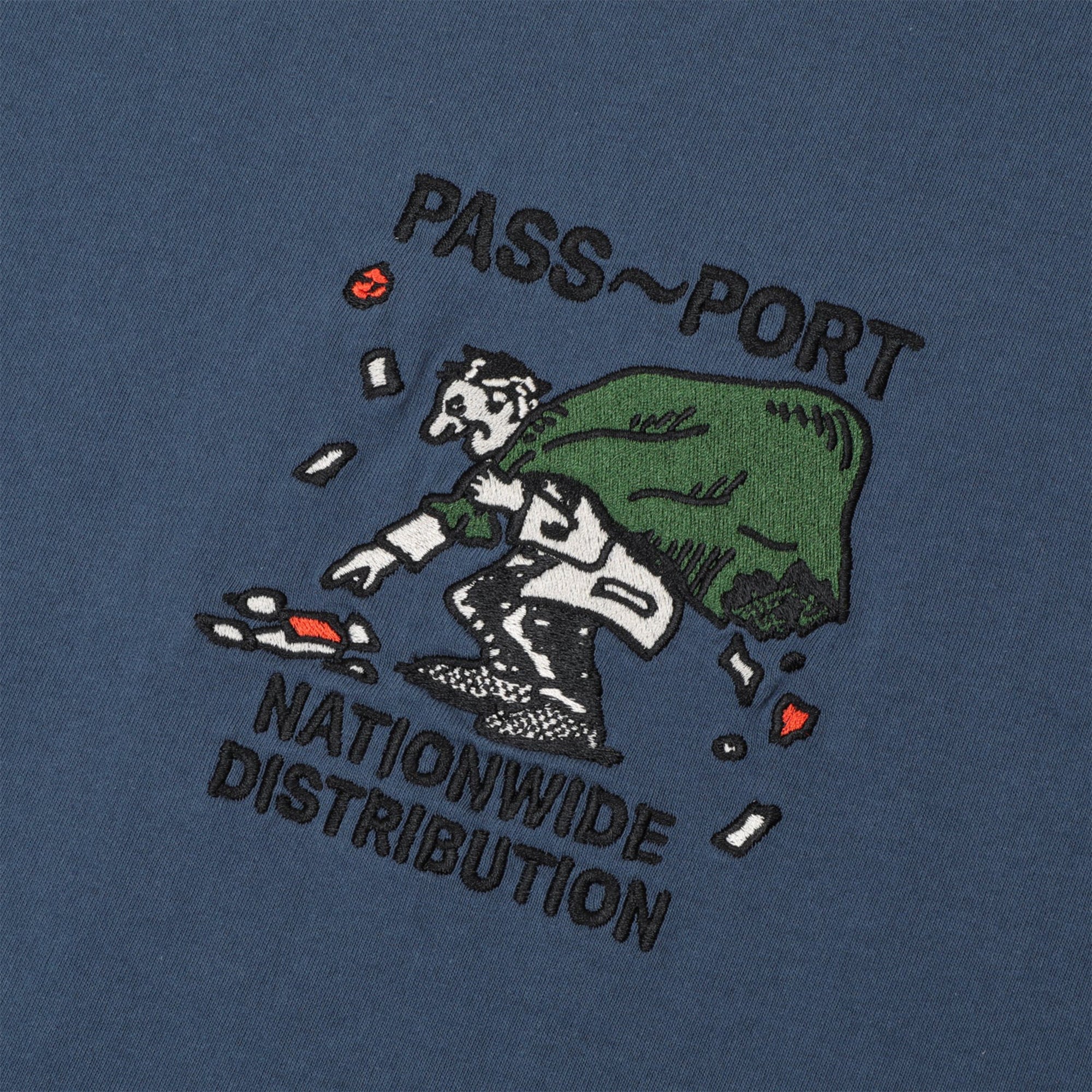 Pass~Port Distribution Tee Harbour Blue