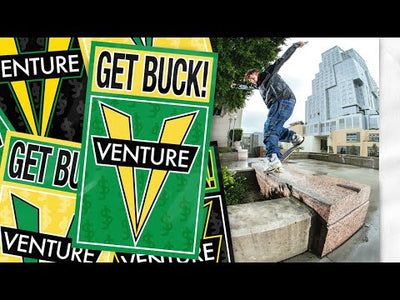 Venture x Shake Junt V-Hollows 5.6 Anodized Yellow/Polished Trucks 8.25"