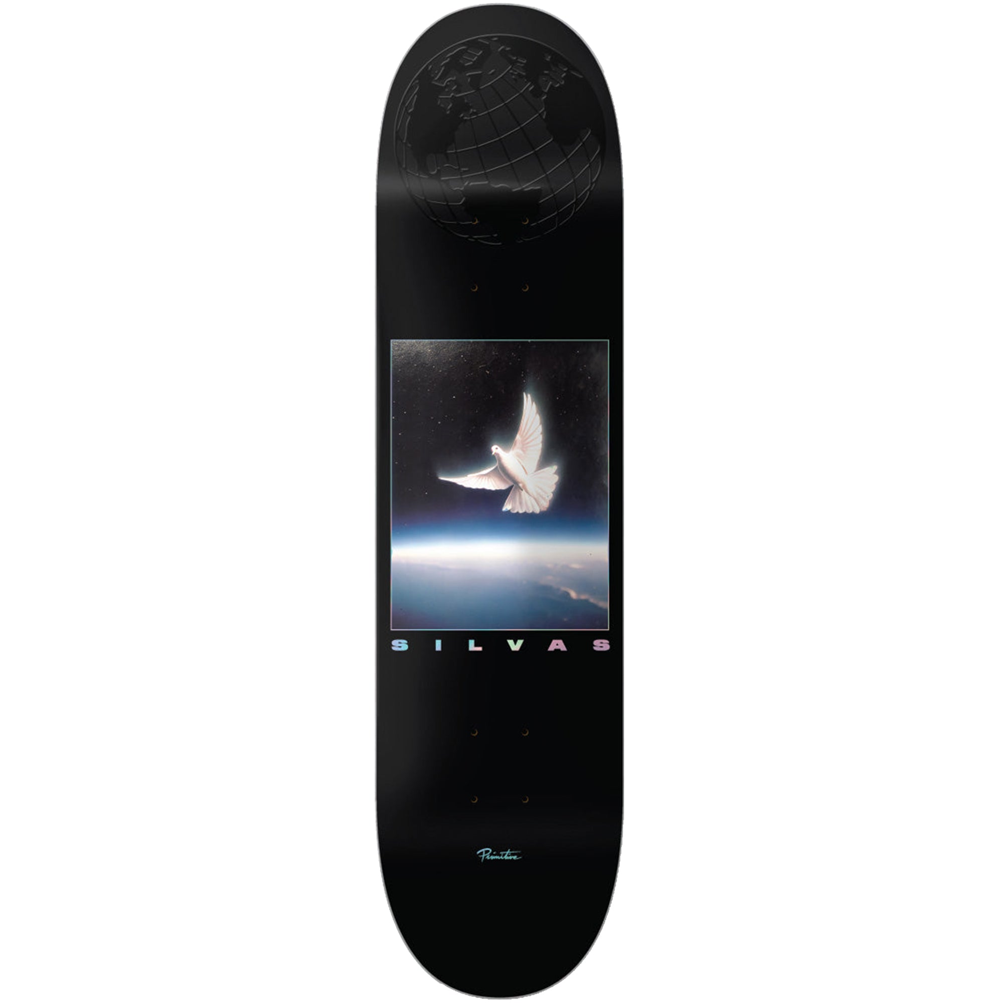 Primitive Miles Silvas Above Skateboard Deck 8.25"