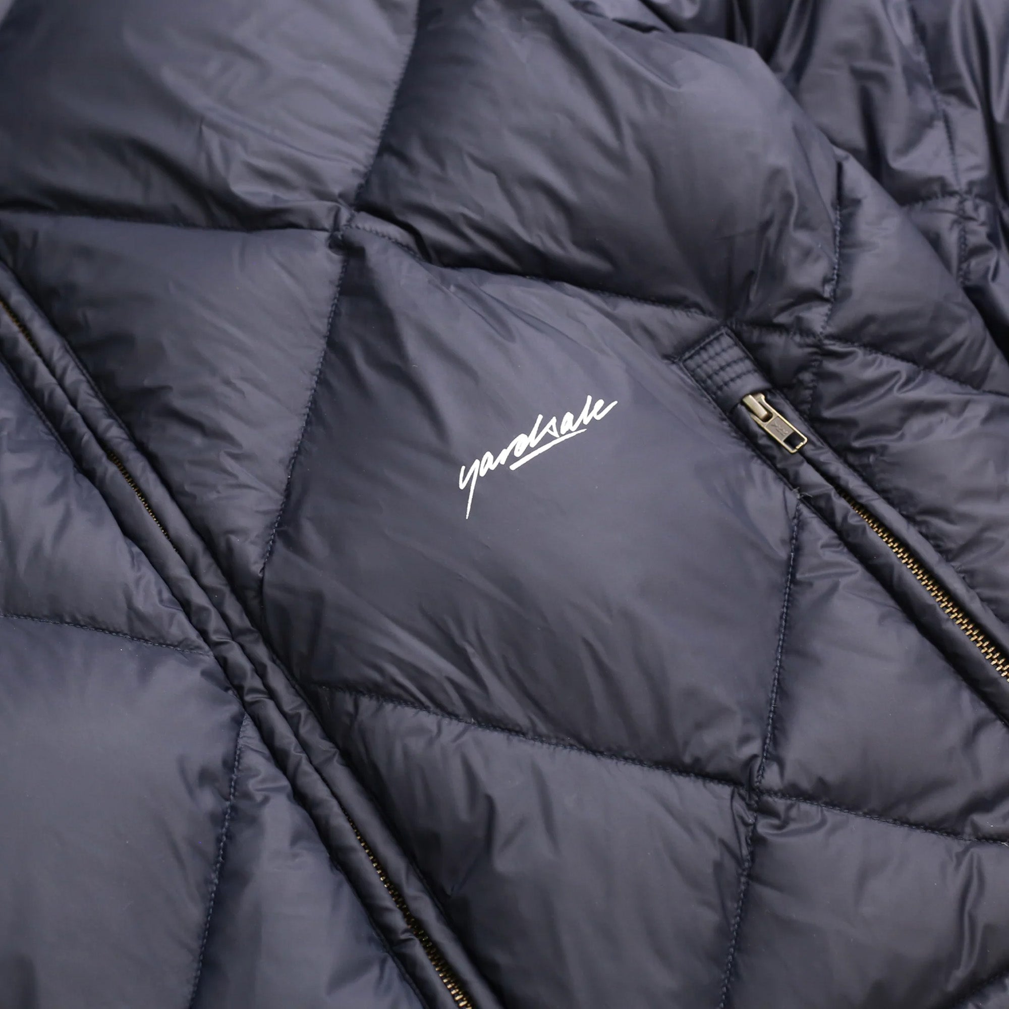 Yardsale Diamond Down Puffer Navy