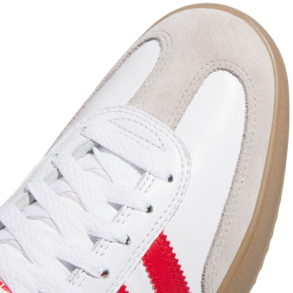 Adidas Puig Samba Shoes White/Better Scarlet/Gum