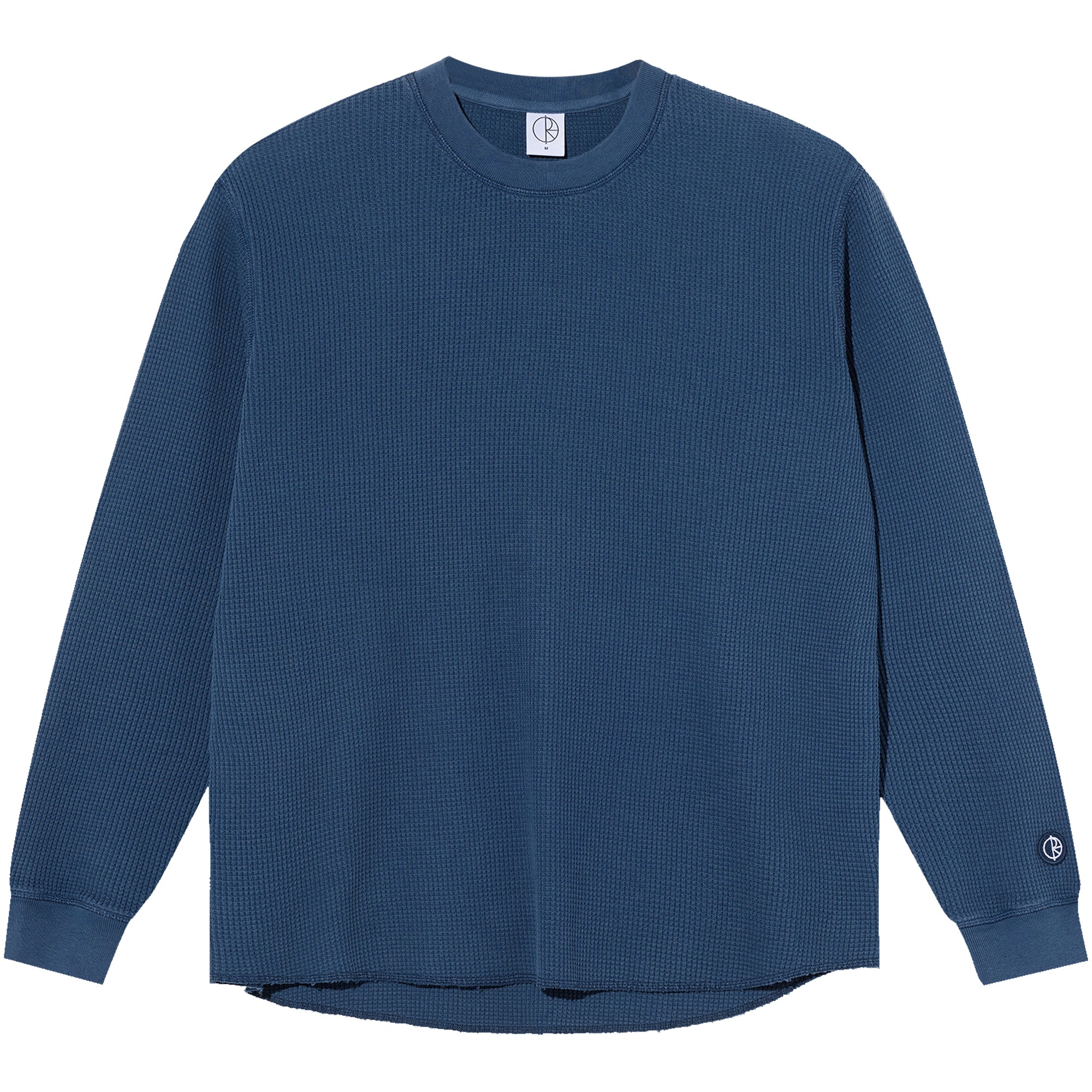 Polar Skate Co Dylan LS Waffle Tee Space Blue