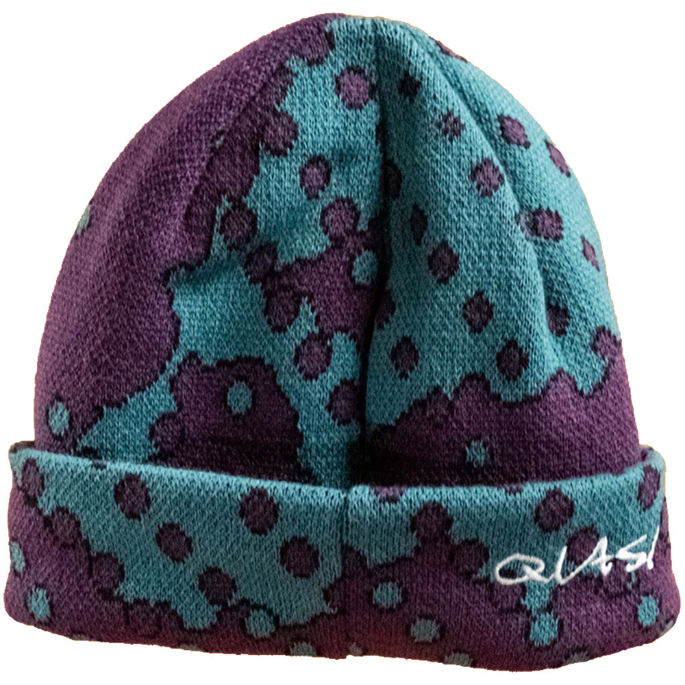 Quasi Dither Beanie Eggplant