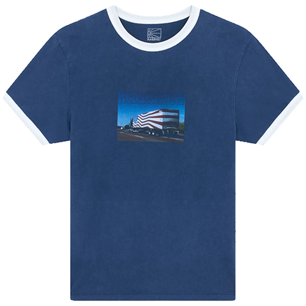 Rassvet Julian Semi Ringer Tee Navy