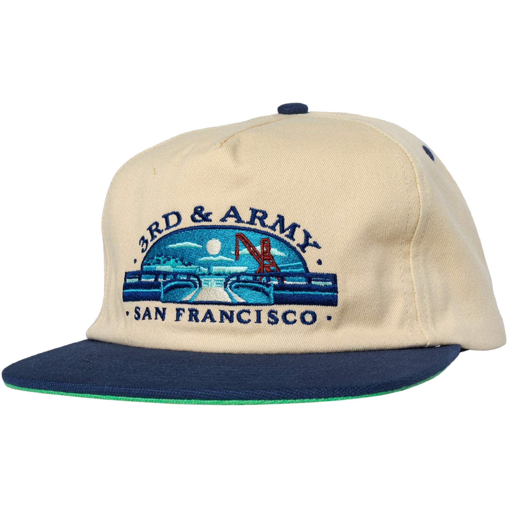 Real 3rd & Army Cap Natural/Navy