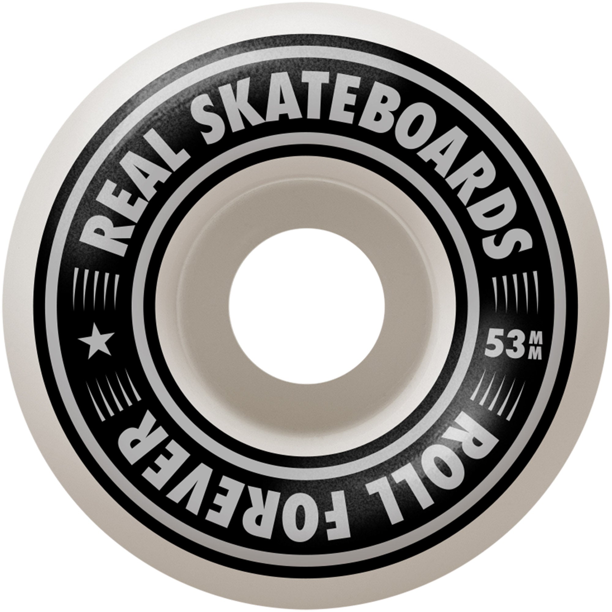 Real Bubble Letter Foil Complete Skateboard 8.5"